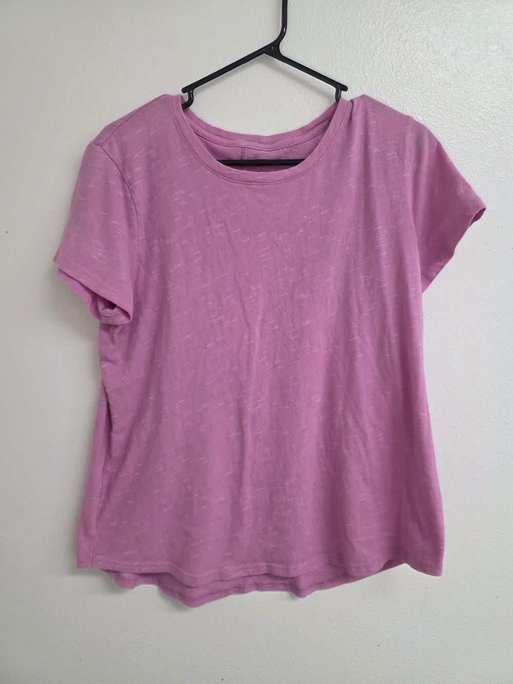 tek gear Soft Pink Short Sleeve Crewneck Tee (0696)